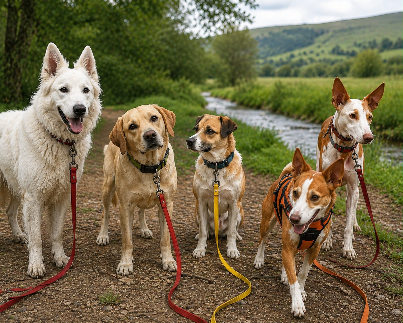 Die Hunde der Hundeschule Zimmer